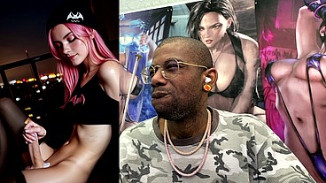 Transgender Super Hero Jerking Off And Cumming All Over Her Face And Body, AI Generated