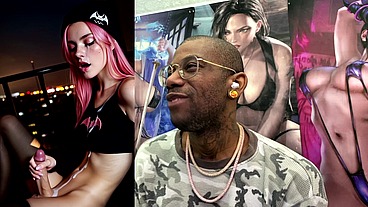 Transgender Super Hero Jerking Off And Cumming All Over Her Face And Body, AI Generated