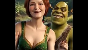 shrek y fiona