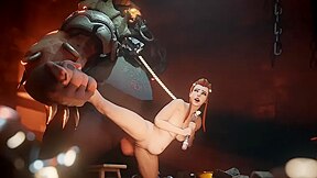 Zmsfm Brigitte And Demon (pregnant Version)