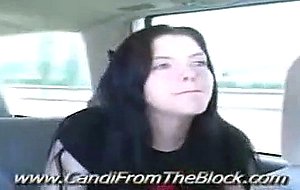 Candi sucks off a guy from argentina