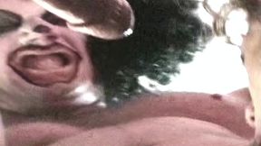 Brunette MILF in Lingerie Sucks Cock and Takes It Deep in Hot Bedroom Action