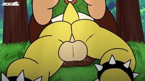 Bowser & Donkey Kong Furry Gay Animation Creampie