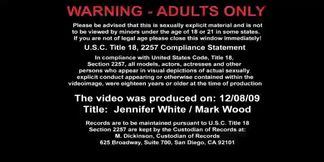 Jennifer White fucking in the desk with her natural tits