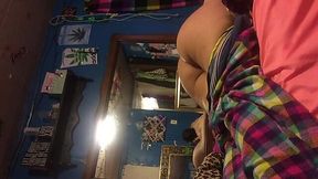 Amateur white girl filled with creampie wake-up call