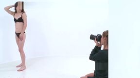 Lesbians masturbating in female agents office