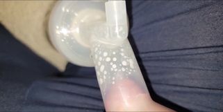 Breast Pumping My Lactating Breasts