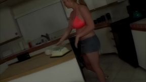 kali west takes bbc facial after cowgirl ride