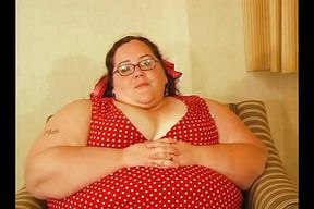 Extra large babe takes a cock