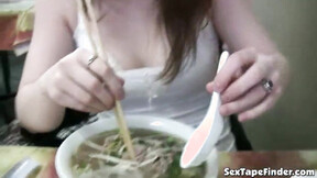 Meat sucking teen