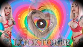 Locktober Hands free orgasm with aroma and chastity - HFO