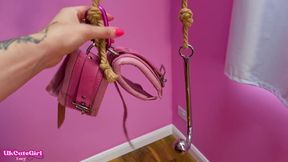 Anal Hook Self-bondage - Dripping and Desperate