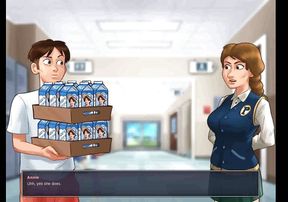 Summertime saga: breast milk delivery ep 115, 116