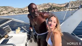 Chloe Chevalier Tried a New Size with a Dark Lover