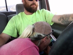 Sukie Rae gives a Blowjob while driving. Part 1