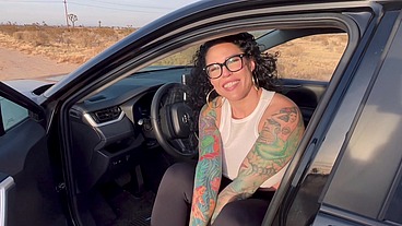 Bianca Bailee Pt.5 tatted baddie gets roadside assistance - FlightLifexxx