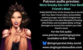 Stealthy Encounters: A Teasing Audio Preview with Your Best Friend's Mom - Performed by Singmypraise