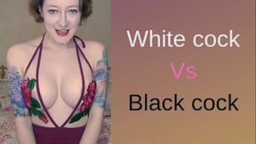 Superior BBC Vs wimpy white cock