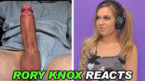 BIG COCK SOLO JERK REACTION - RORY KNOX