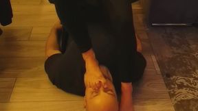 Footsniffing after Pilates Füße riechen nach Pilates 1