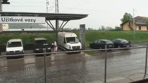 Whipped blonde bitch banged after sucking dick in the car