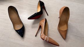 A Surprising Secret Inside Her Louboutins: What Began as Lia's Ordinary Workday Turned Into an Intriguing Mystery After a Fallen Heel Revealed an Unexpected Surprise—and the Second Pair Had One Waiting Too