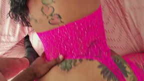 Coach Puts BBC In Her Stomach