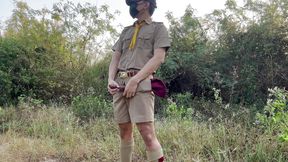 Naughty Boy Scout Cum in