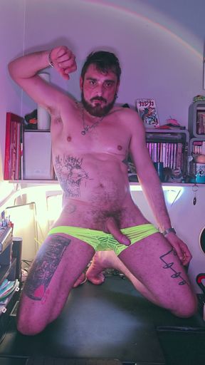 Jerking Me off in My Studio