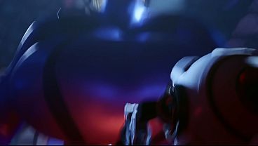 Samus aran descendo o cacete em rob&ocirc_s militares e indo pro espa&ccedil_o.