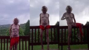 carlatx se exhibe en una casa de campo