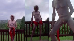 carlatx se exhibe en una casa de campo