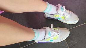 Wrecked 90s Nike AF1 Sneakers (mkv)