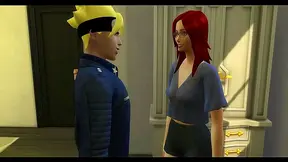 Boruto Tempts Mature Karin in Secret Liaison While Naruto Watches Hidden