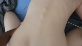 Redhead Takes BBC Backshots Til She Cums And Gets Nutted On