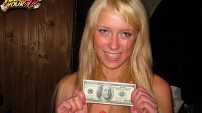 Long-haired chick Teena Lipoldino gets screwed in the cowgirl pose