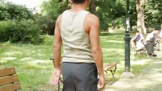 Naughty jock Joaquin Santana drilled deep by Nico Vegas