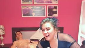 Vicky Rose & Carlo Huge Private Show