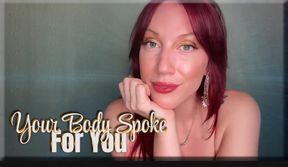 Your Body Spoke For You - premature ejaculation | mental domination | femdom