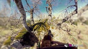 submissive servant awards her lord with a great medieval blowjob and fuck