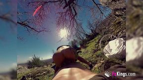 submissive servant awards her lord with a great medieval blowjob and fuck