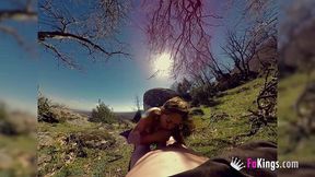 submissive servant awards her lord with a great medieval blowjob and fuck