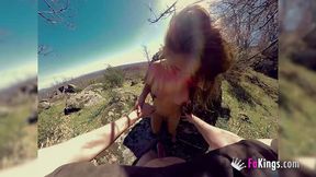 submissive servant awards her lord with a great medieval blowjob and fuck