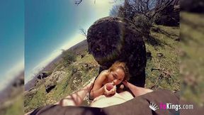 submissive servant awards her lord with a great medieval blowjob and fuck