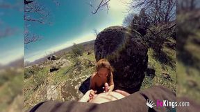 submissive servant awards her lord with a great medieval blowjob and fuck