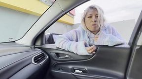 Dirty hot Latina bum got fucked and covered with my cum for food and money