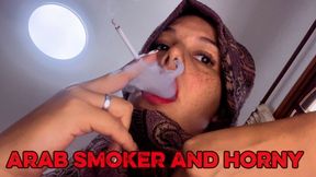Arab smoker and horny
