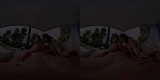 Unbelievable Threesome With Curvy Babes Sheila Ortega and Valentina Nappi VR Porn