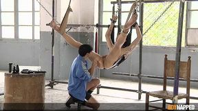 Master Explores His Subs Hole : Stretching Tight Ass