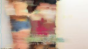 Redhead in denim shorts meets a stranger &mdash;  invites him over